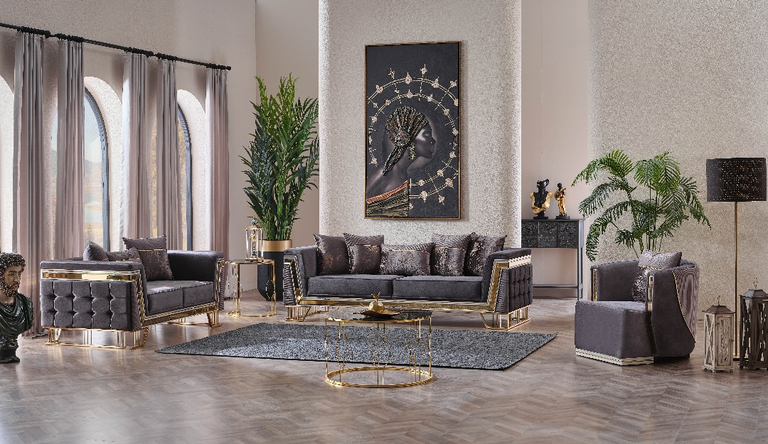 Elegant Living Room Suite